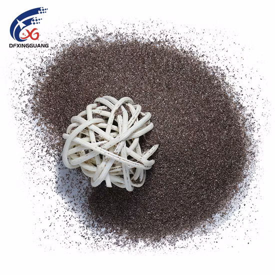 Hochdichtes sandgestrahltes braunes Aluminiumoxid