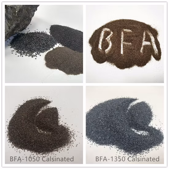 Phoenix Abrasives Braunes Quarzglas/Braunes Aluminiumoxid/BFA-Körner für Schleifmittel